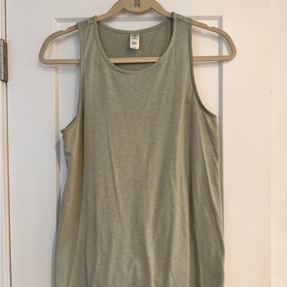 Women's Sleeveless Top in Sage Green